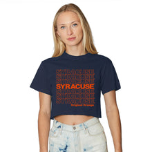 Load image into Gallery viewer, Syracuse Repeat Navy Tee