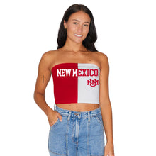 Load image into Gallery viewer, New Mexico Lobos Two Tone Tube Top