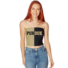 Load image into Gallery viewer, Purdue Two Tone Tube Top