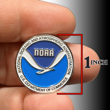 Load image into Gallery viewer, GL4-019 NOAA National Oceanic Atmospheric Administration Department of Commerce lapel pin