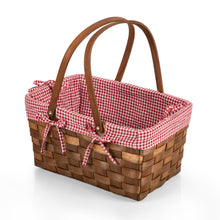 Load image into Gallery viewer, Kansas Handwoven Wood Picnic Basket