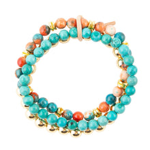 Load image into Gallery viewer, Ocean Jade Bracelet Set
