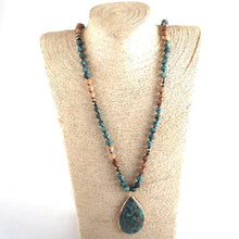 Load image into Gallery viewer, Triple Jasper Vitality &amp; Detox Necklace