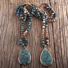 Load image into Gallery viewer, Glamorous Ocean Jasper Strength &amp; Detox Necklace