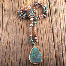 Load image into Gallery viewer, Glamorous Ocean Jasper Strength &amp; Detox Necklace