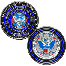 Load image into Gallery viewer, EL9-001B CBP officer Field Ops Commemorative America's Front Line Official Police Week 2022 release Field Operations CBPO