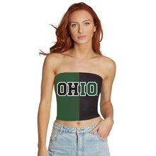 Load image into Gallery viewer, Ohio Bobcats Two Tone Tube Top