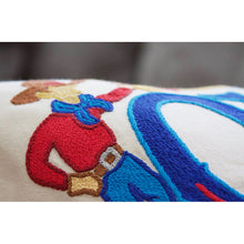 Load image into Gallery viewer, Oklahoma City Hand-Embroidered Pillow