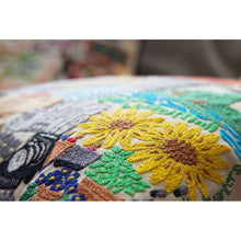 Load image into Gallery viewer, Omaha Hand-Embroidered Pillow