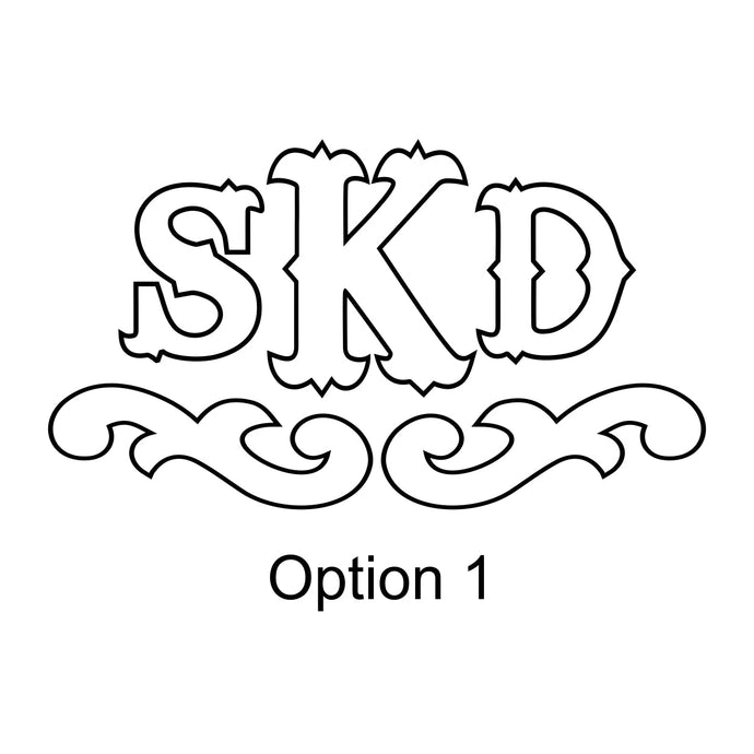 Applique Monogram Pillow Cover