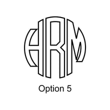 Load image into Gallery viewer, Applique Monogram Pillow Cover