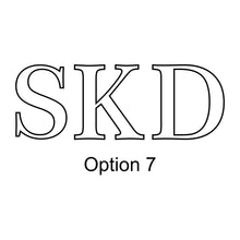 Load image into Gallery viewer, Applique Monogram Pillow Cover