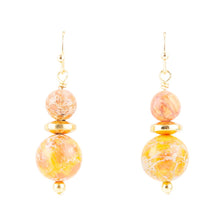 Load image into Gallery viewer, Orange Jasper Drop Earrings