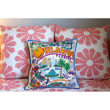 Load image into Gallery viewer, Orlando Hand-Embroidered Pillow