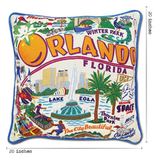 Load image into Gallery viewer, Orlando Hand-Embroidered Pillow