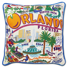 Load image into Gallery viewer, Orlando Hand-Embroidered Pillow
