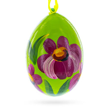 Load image into Gallery viewer, Two Bees and Heart by Flower Wooden Christmas Ornament 3 Inches