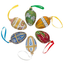 Load image into Gallery viewer, The Horse Ukrainian Glass Egg Ornament 4 Inches