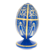 Load image into Gallery viewer, 1896 Twelve Monograms Royal Wooden Egg