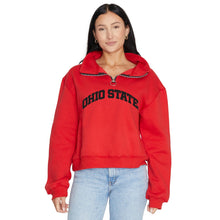 Load image into Gallery viewer, Ohio State OSU Buckeyes Quarter Zip Sweatshirt