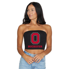 Load image into Gallery viewer, Ohio State OSU Buckeyes Black Tube Top