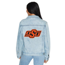 Load image into Gallery viewer, Oklahoma State Denim Jacket