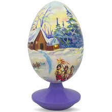 Load image into Gallery viewer, Vertep Ukrainian Christmas Celebration Wooden Figurine 4.75 Inches