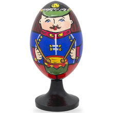Load image into Gallery viewer, Soldier with Drum Wooden Figurine