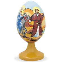 Load image into Gallery viewer, The Holy Family Traveling Wooden Figurine