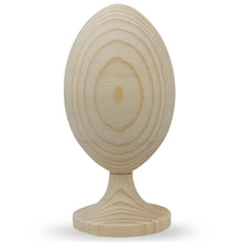 Load image into Gallery viewer, Unfinished Wooden Easter Egg 3.5 Inches