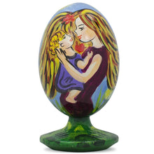 Load image into Gallery viewer, Mother's Never Ending Love Wooden Figurine