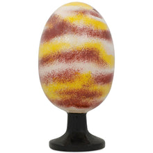 Load image into Gallery viewer, Majestic Horse Portrait Wooden Easter Egg Figurine 4.75 Inches