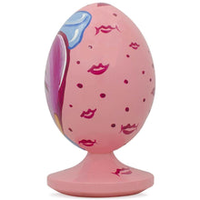 Load image into Gallery viewer, Valentine Heart with a Bow Standing Wooden Figurine