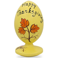 Load image into Gallery viewer, Thanksgiving Turkey in Autumn Wooden Figurine