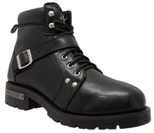Load image into Gallery viewer, Edgewalker Men's 6"  Black Motorcycle Boots
