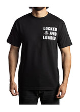Load image into Gallery viewer, Men's Biker T-Shirt - Locked and Loaded - Defend The 2nd Amendment