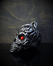 Load image into Gallery viewer, BB-73 Flame Diamond Skull Bell
