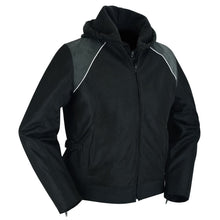 Load image into Gallery viewer, Darkstream Women's Mesh  Motorcycle Jacket - Black/ Black Tone Reflective