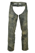 Load image into Gallery viewer, Unisex Double Deep Pocket Thermal Lined Chaps- Antique Brown
