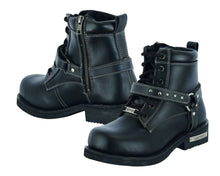 Load image into Gallery viewer, Women's Boots with Side Zipper and Single Strap