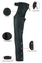 Load image into Gallery viewer, Unisex Basic Coin Pocket Leather Chaps