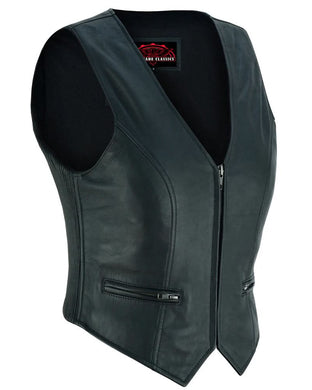 Women's Stylish Lightweight Zipper Front Vest