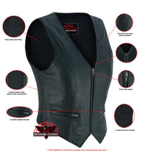 Load image into Gallery viewer, Women&#39;s Stylish Lightweight Zipper Front Vest