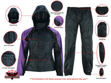 Load image into Gallery viewer, Women's Rain Suit (Purple)