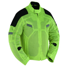 Load image into Gallery viewer, Men's High-Vis Performance Mesh Jacket – Protective &amp; Stylish