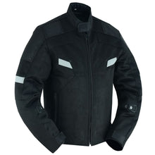 Load image into Gallery viewer, Mens Performance Mesh Motorcycle Jacket – Black
