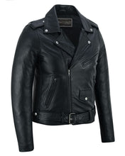 Load image into Gallery viewer, Night Shine Women's Black Fashion Leather Jacket