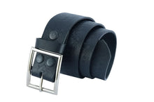 Load image into Gallery viewer, BLT Timeless Black Basket Weave Pattern Leather Belt