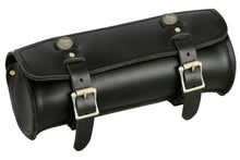 Load image into Gallery viewer, Premium Large Leather Round Tool Bag