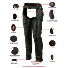 Load image into Gallery viewer, RC Unisex Double Deep Pocket Thermal Lined Chaps